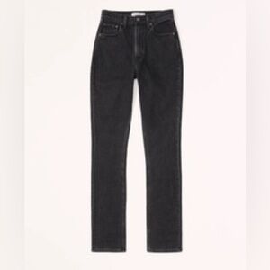 ABERCROMBIE Ultra High Rise 90s Slim Straight Jean